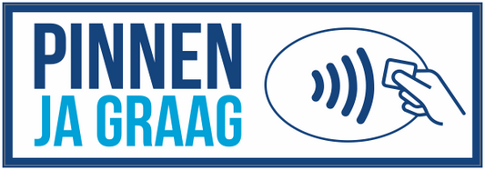 Klanten betalen contactloos via Tap to Pay bij Special Sax in het saxofoonatelier in Haarlem.