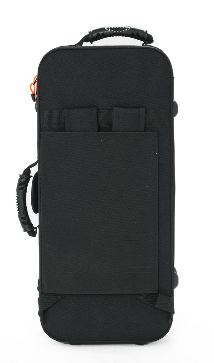 Royal Winds by Borgani RAS55 alto saxophone case rear view