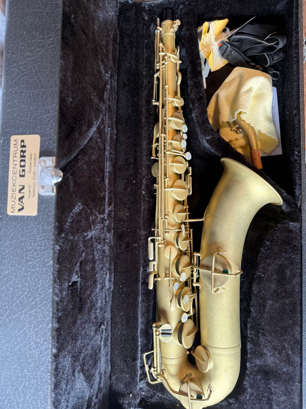 Buescher True Tone tenor saxofoon in koffer