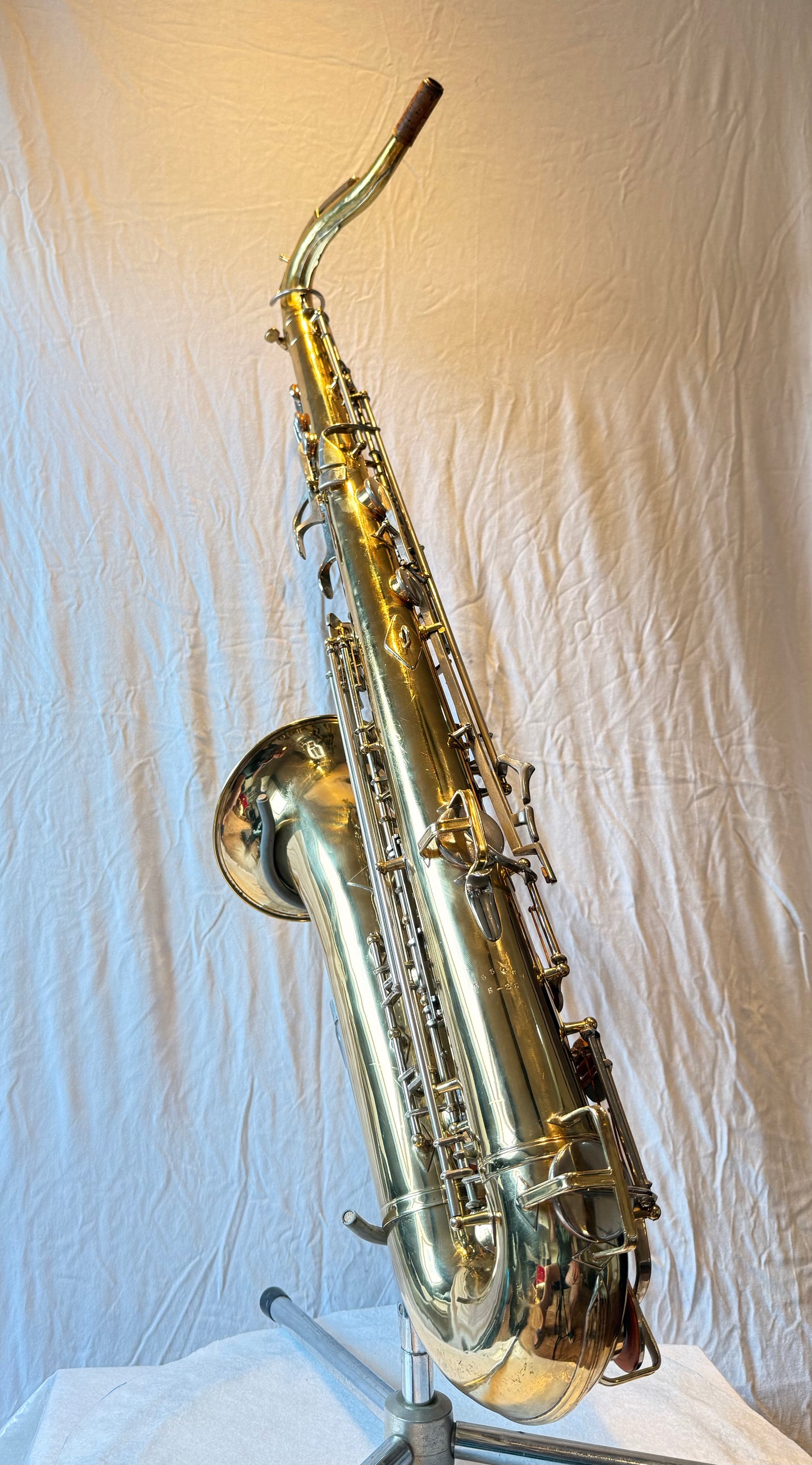 Buescher 400 tenor achterzijde