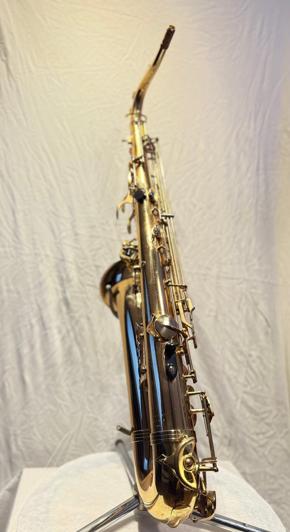 Jupiter STS-787 tenor saxofoon volledig overzicht, achteraanzicht