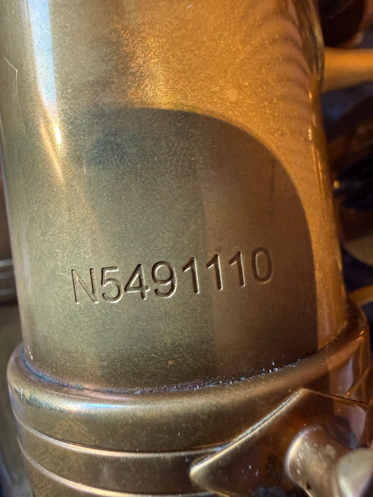 System 54 serial number N5491110 close-up