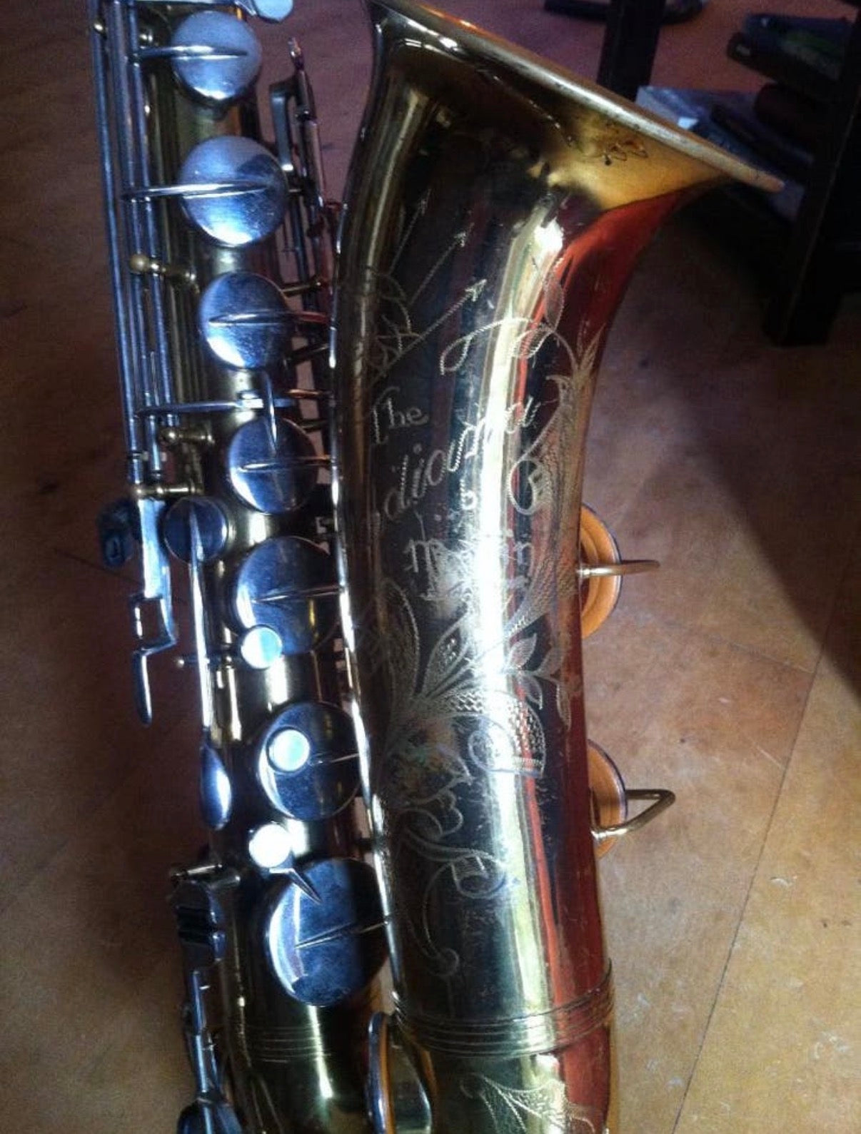 Vintage consignatie saxofoon