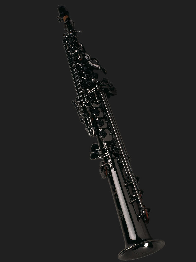 Cannonball S5-B soprano saxophone – Polished Black Nickel