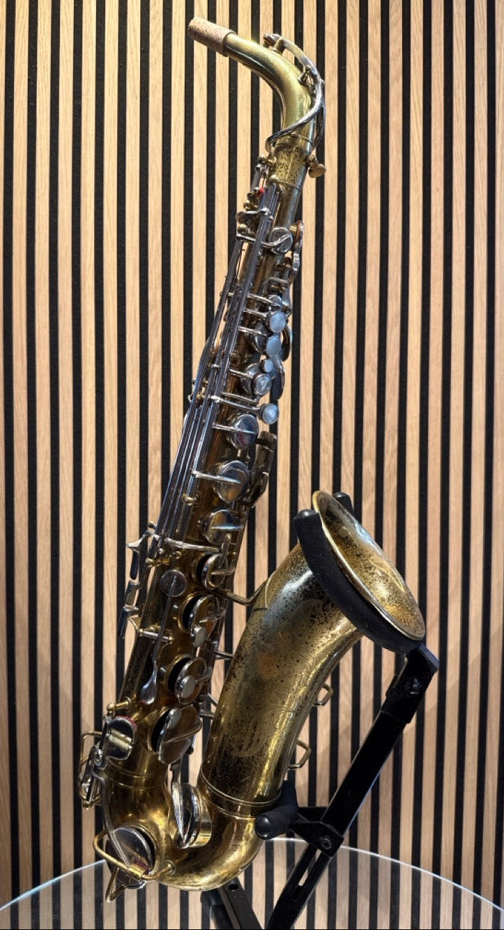 Martin Imperial alto saxophone rear view with bell and keywork