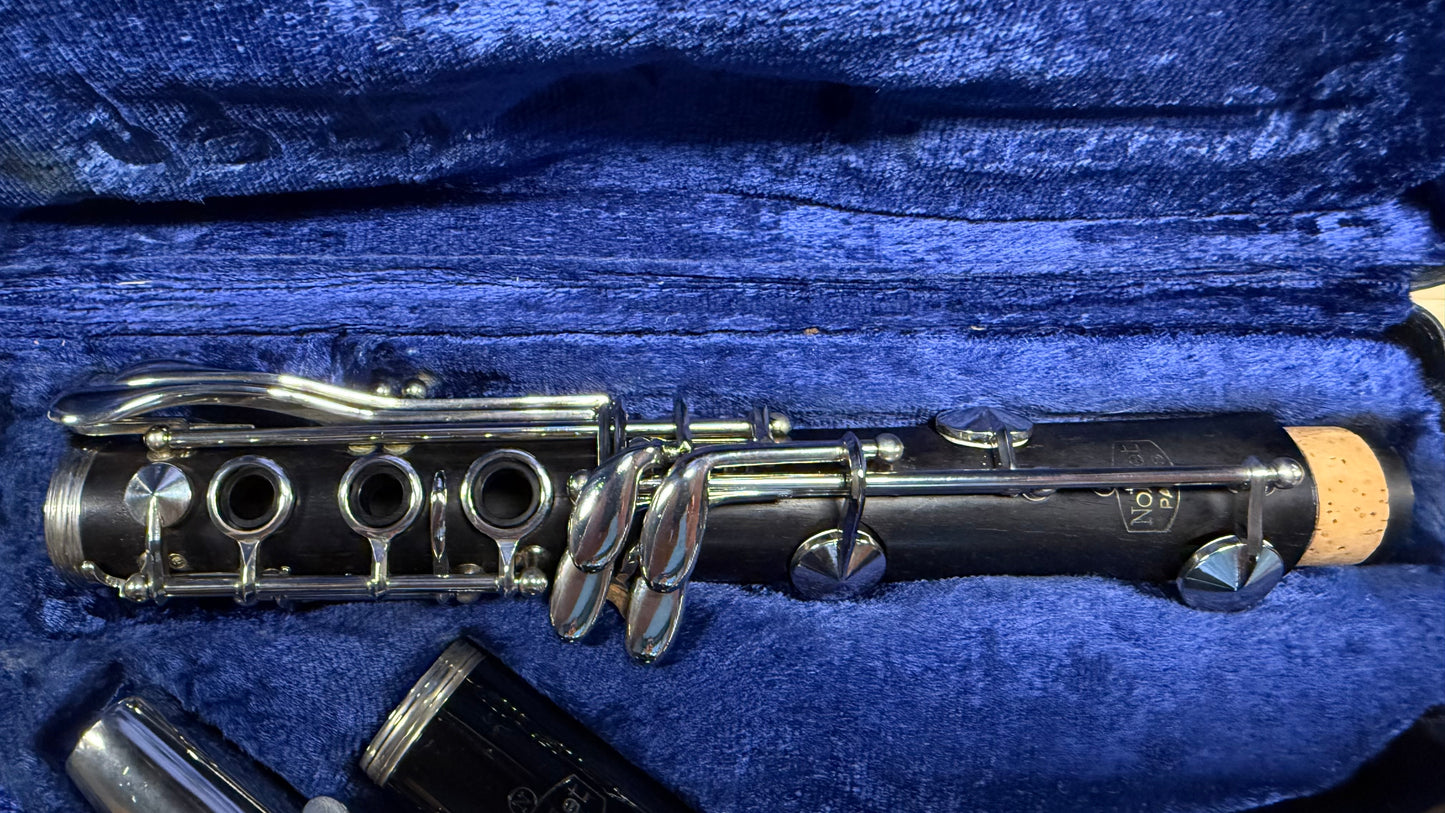     Noblet Paris Model N upper joint with silver-plated keywork and new cork