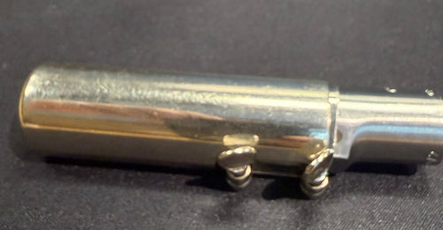 Amati Classic Super 270/2 stainless steel tenor saxophone mouthpiece with original ligature