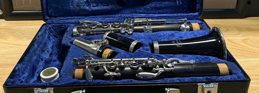     Noblet Paris Model N Bb clarinet with mouthpiece and original case