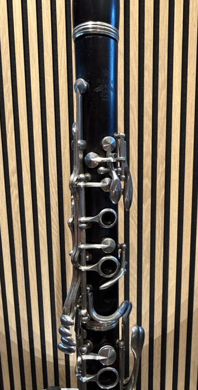 SML 5 Star Bb clarinet upper and lower-joint keywork detail