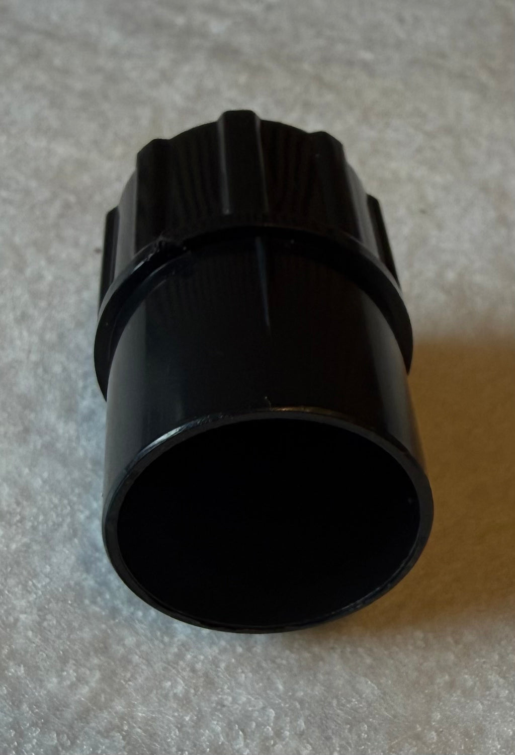 Saxophone end cap for neck connection