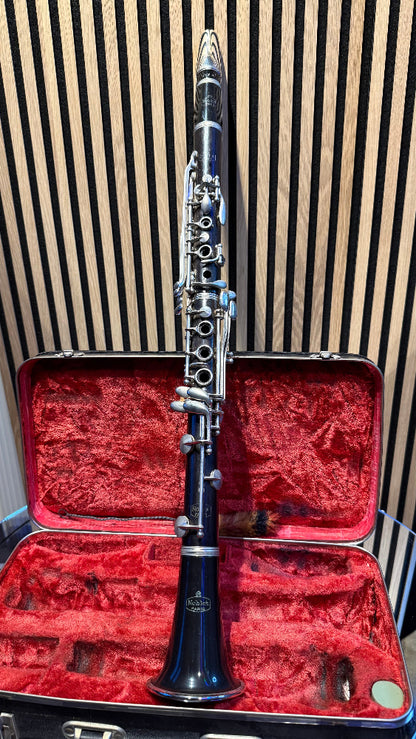 Full view of Noblet Paris wooden Bb clarinet