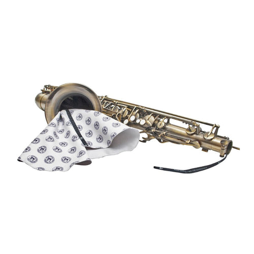 BG A30-L microfiber wisser gebruikt in een tenorsaxofoon