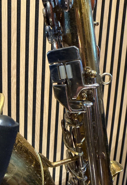 Martin Imperial alto saxophone palm keys and nickel-plated keywork