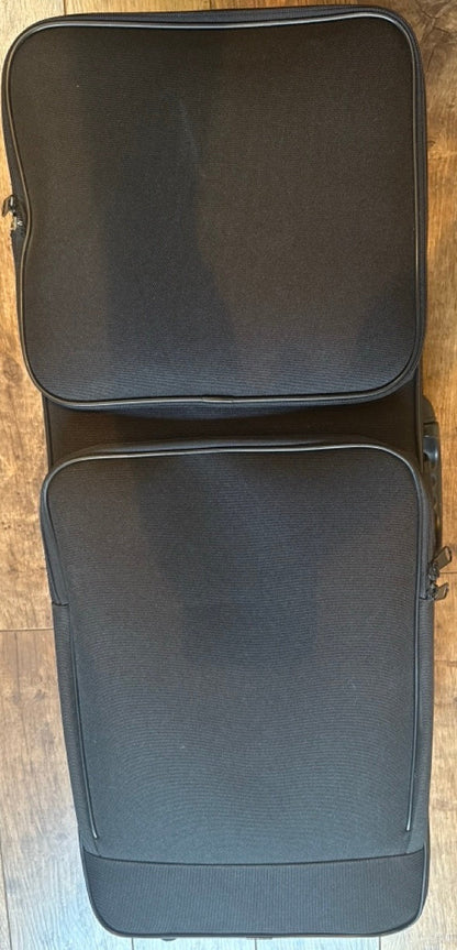 Black Selmer-style form case included with the 1968 Selmer Mark VI tenor saxophone