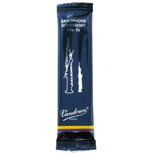 Vandoren Traditional Sopranino Saxophone Reed in Individual Flow Pack
