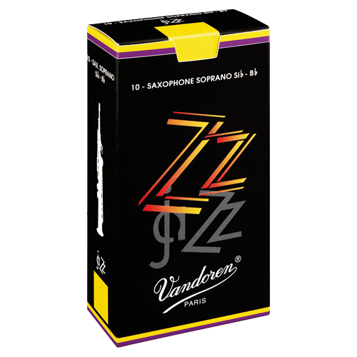 Vandoren ZZ Soprano Saxophone Reeds Box Front View