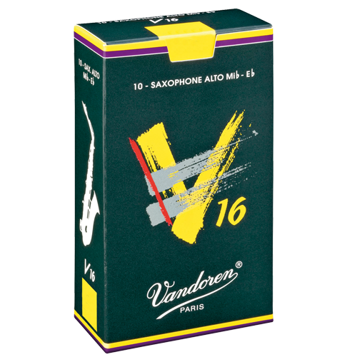 Vandoren V16 alto saxophone reeds box of 10 reeds