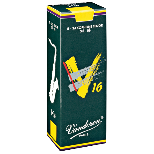 Vandoren V16 Tenor Saxophone Reeds Box Front View