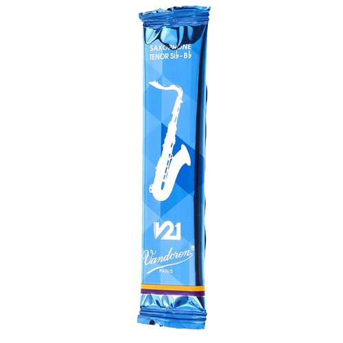 Vandoren V21 Tenor Saxophone Reed in Individual Flow Pack