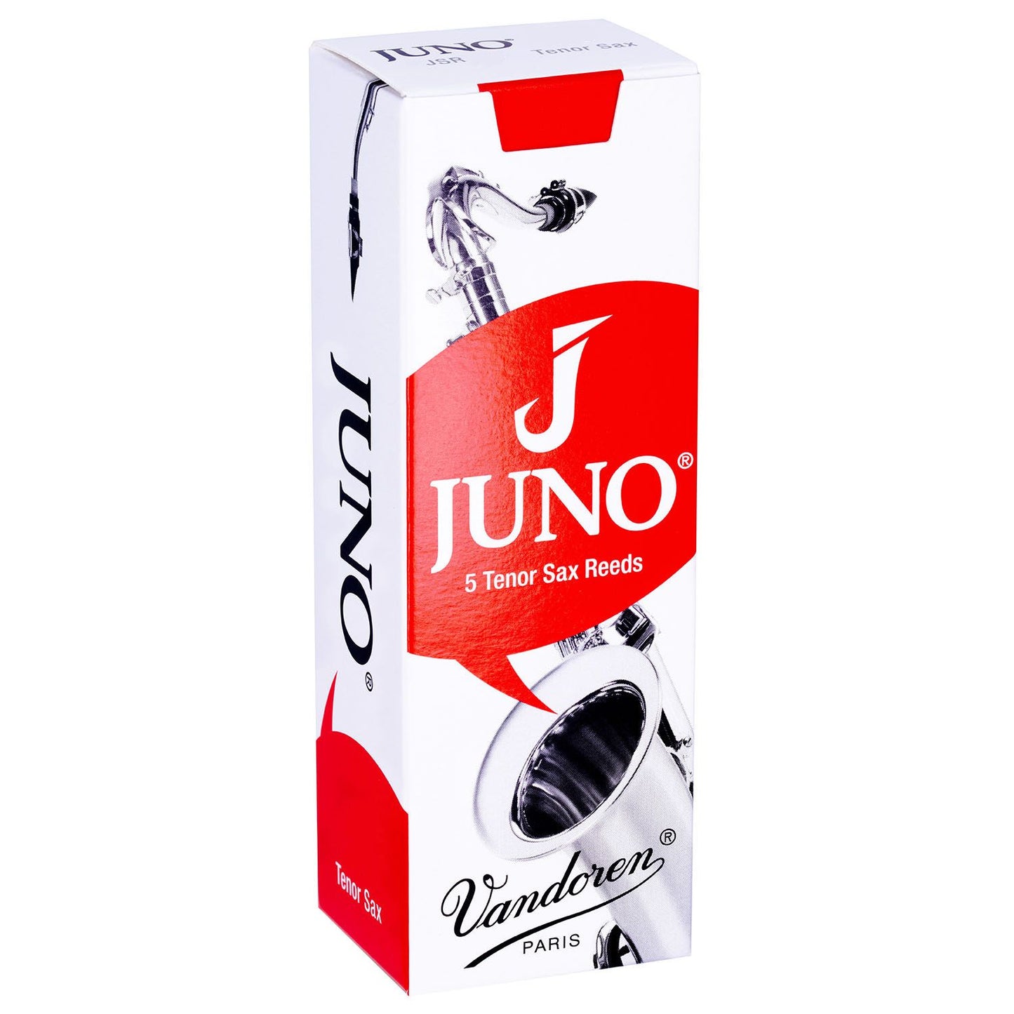 Vandoren JUNO Tenor Saxophone Reeds Box Front View