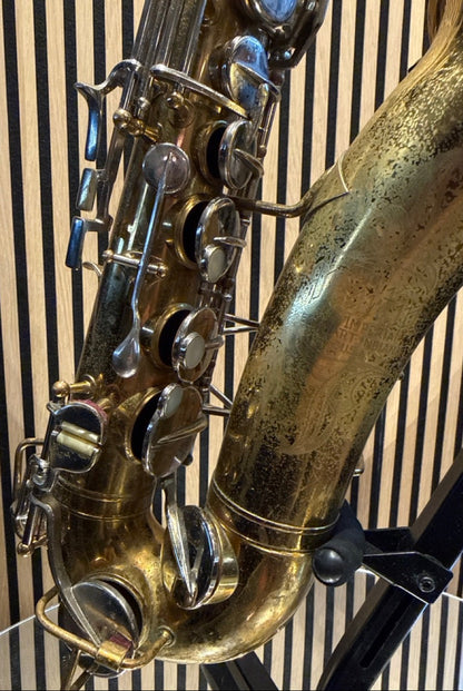 Martin Imperial alto saxophone low-key mechanism and lacquer wear