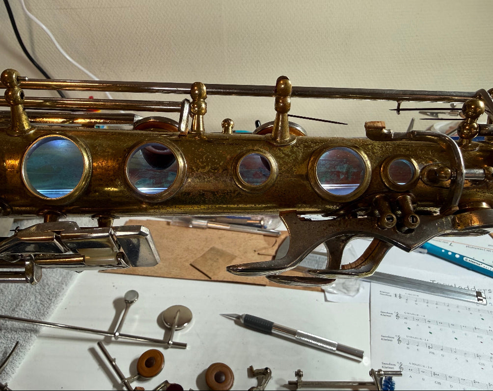 Professional Saxophone Overhaul – Alto, Tenor, Soprano & Baritone
