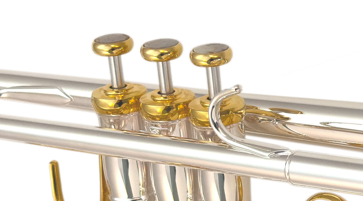 Cannonball 826-S b♭ trumpet – Silver Plated / Gold-Plated Accents