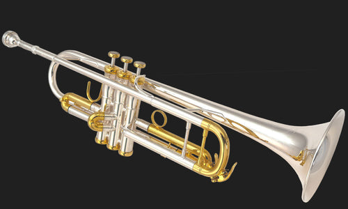 Cannonball 826-S b♭ trumpet – Silver Plated / Gold-Plated Accents