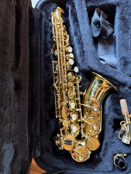 Arnolds&sons gebogen sopraan saxofoon