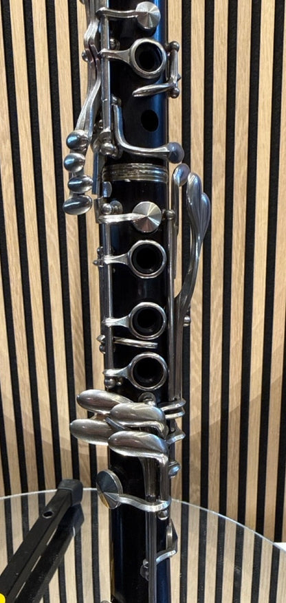 SML 5 Star Bb clarinet lower-joint keywork close-up