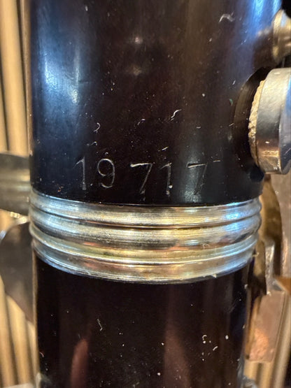 SML 5 Star clarinet serial number 19717 detail
