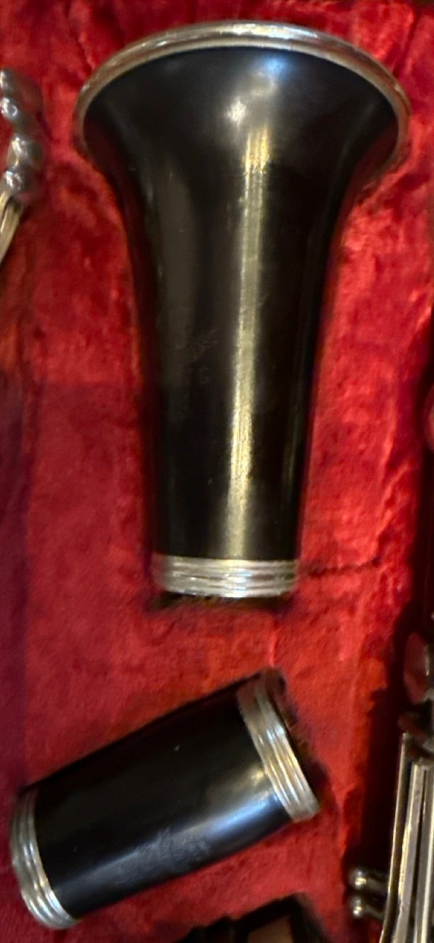 SML 5 Star wooden clarinet bell and barrel with metal rings