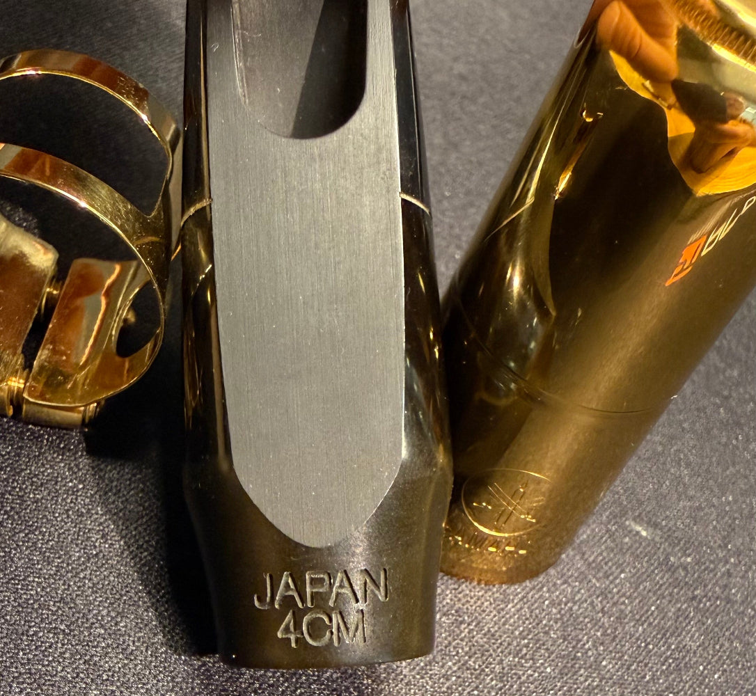 Table and facing of the Yamaha Custom 4CM soprano saxophone mouthpiece