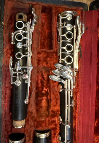 Selmer Series 9 upper and lower joints in vintage case