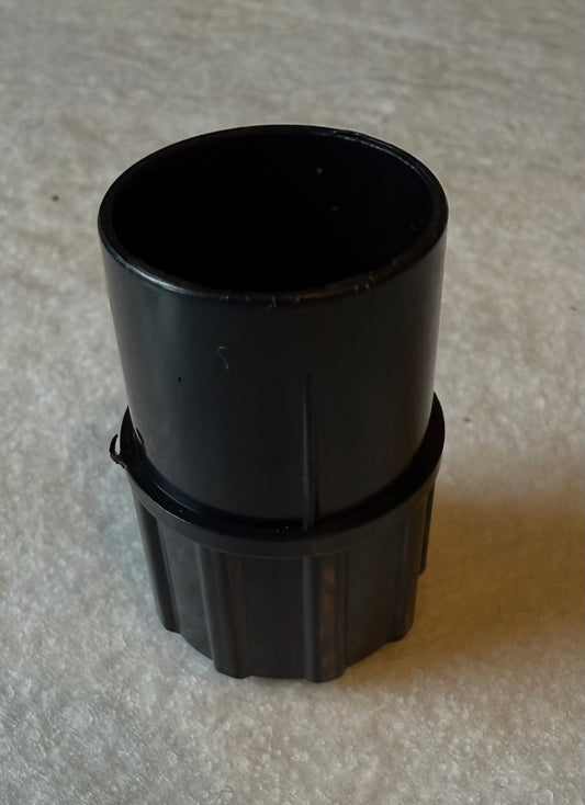 Saxophone end cap for neck connection
