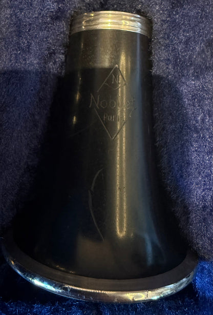 Bell of a vintage Noblet Paris Eb clarinet