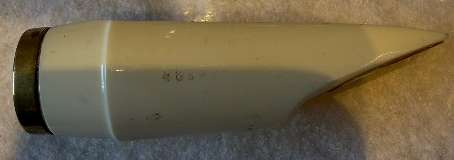 Brilhart vintage alto saxophone mouthpiece side angle
