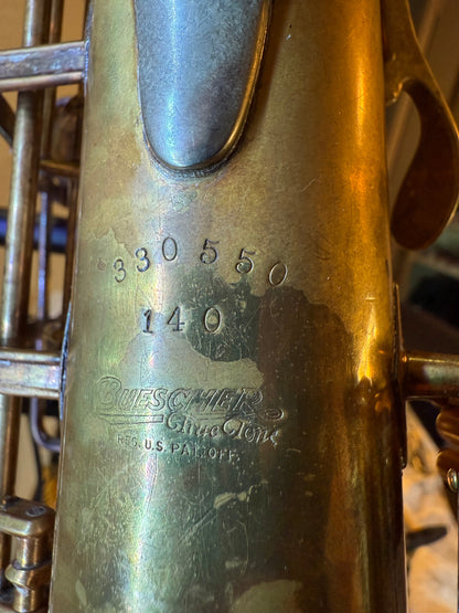 Buescher Aristocrat “Big B” (1950) Alt serienummer