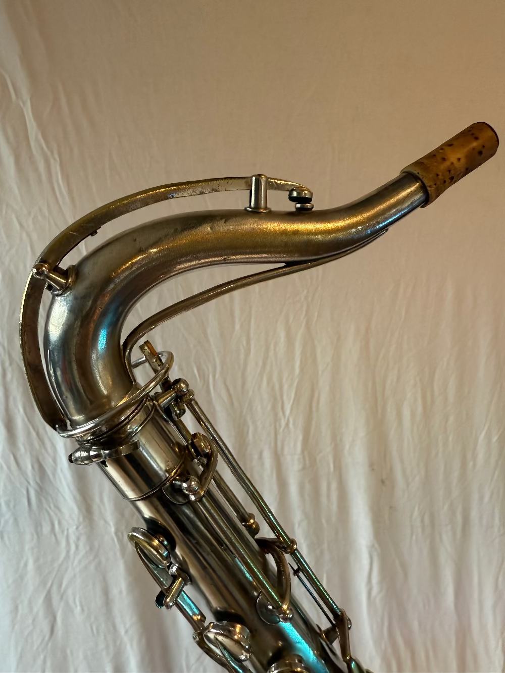 Buescher True Tone verzilverd hals