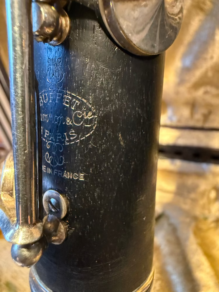 Buffet Crampon RC Bb Klarinet gravure