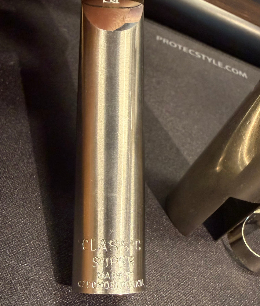 Front view of the Amati Classic Super 270/2 tenor saxophone mouthpiece