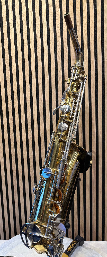 King Cleveland 613 vintage alt saxofoon achterzijde