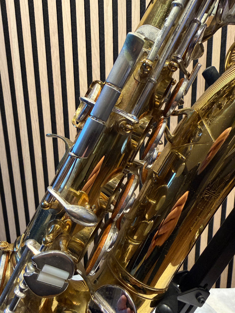 King Cleveland 613 vintage alt saxofoon bediening rechts