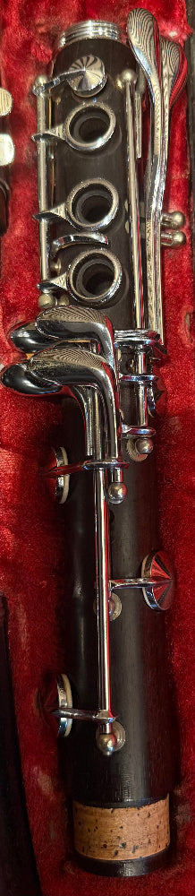 Lower joint of the SML Strasser Paris Bb clarinet