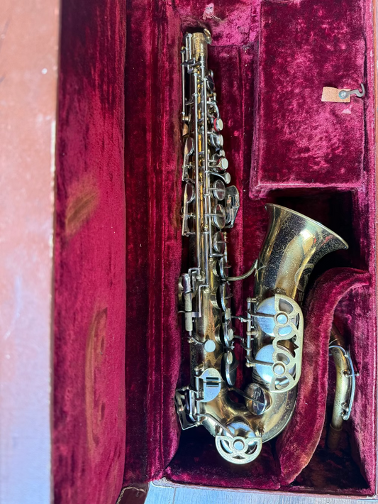 Malerne Paris Artist alt saxofoon koffer