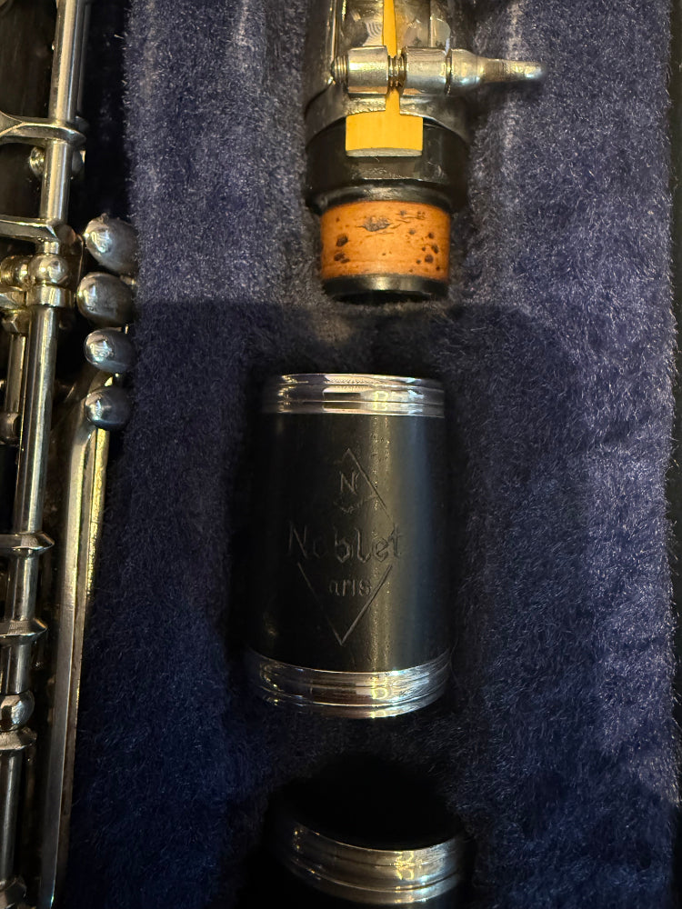 Original Noblet Paris Eb clarinet barrel and bell