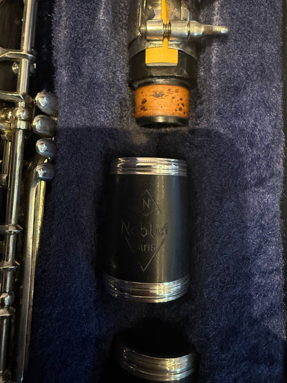 Original Noblet Paris Eb clarinet barrel and bell