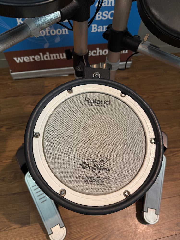 Roland V-Drums mesh snare pad close-up