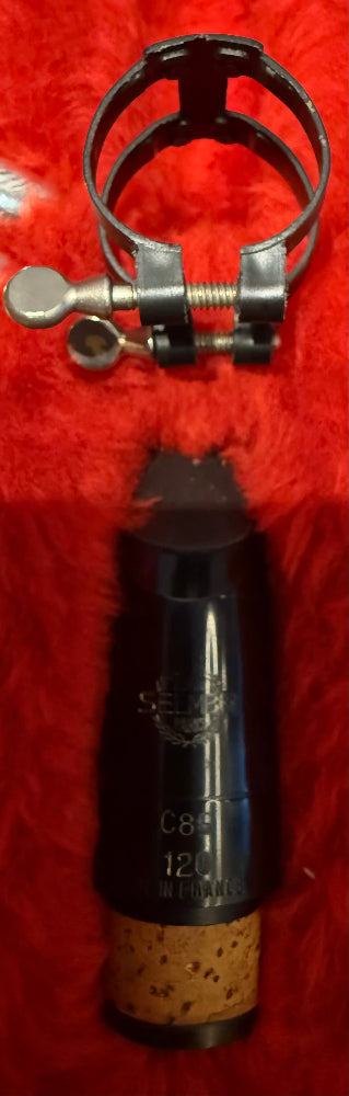 Selmer C85 120 clarinet mouthpiece with ligature and cap
