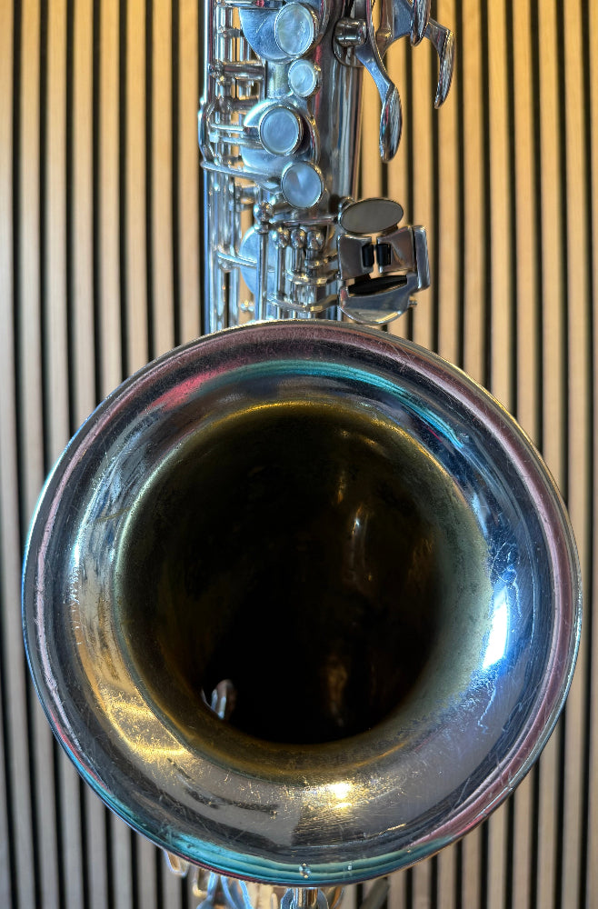 Selmer Mark VI tenor saxophone bell detail